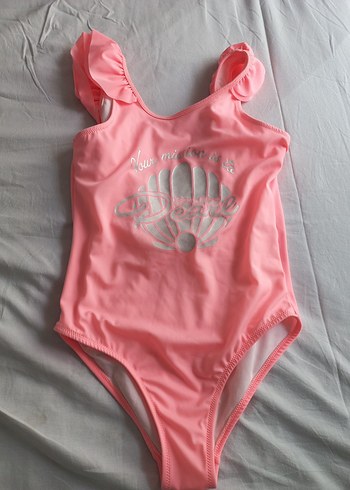 Pembe Kız Çocuk Mayo