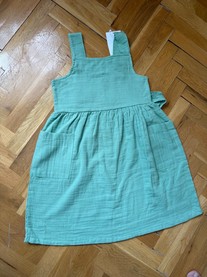 Kız Çocuk Müslin Elbise - Görsel 2