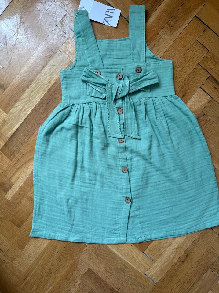 Kız Çocuk Müslin Elbise - Görsel 3