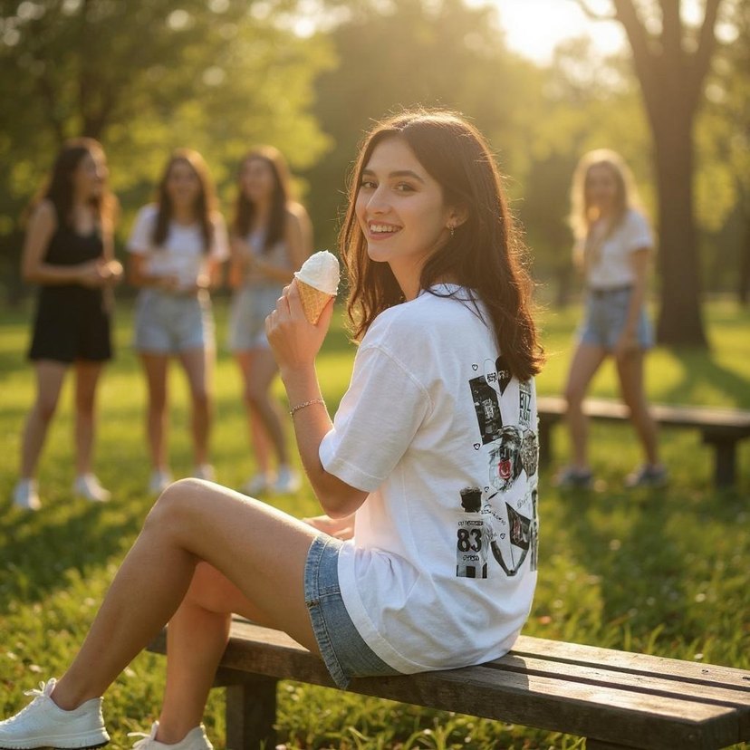 BEŞİKTAŞ TARAFTAR TİŞÖRTÜ - Görsel 2