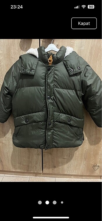 Zara mont kaz tüyü