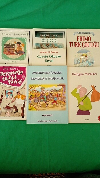 Çocuk kitapları.