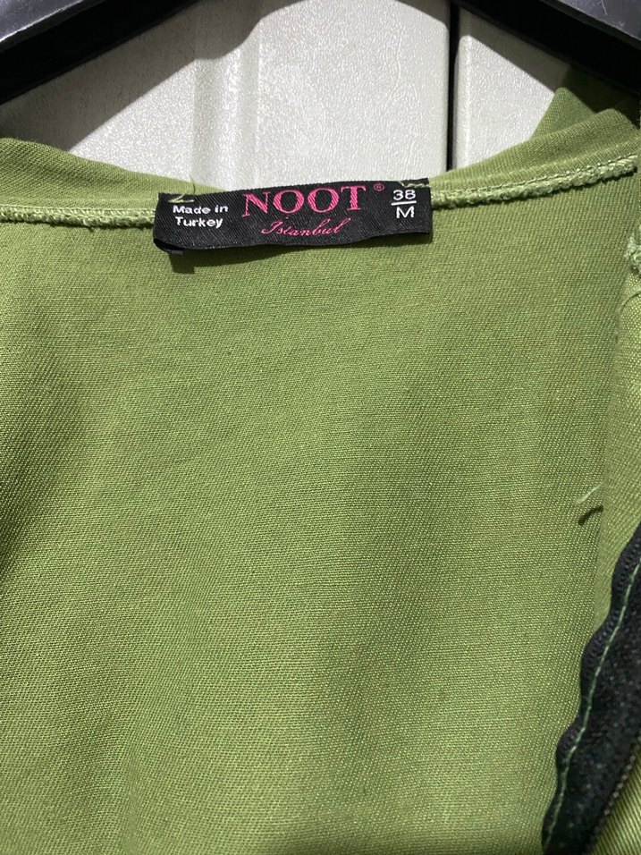 Yeşil Kapüşonlu Kadın Ceket - Görsel 5