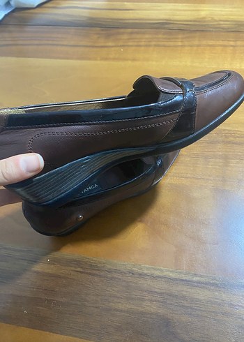 Kahverengi Kadın Klasik Dolgu Topuklu Ayakkabı - Görsel 3