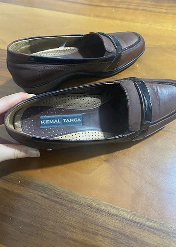 Kahverengi Kadın Klasik Dolgu Topuklu Ayakkabı - Görsel 2