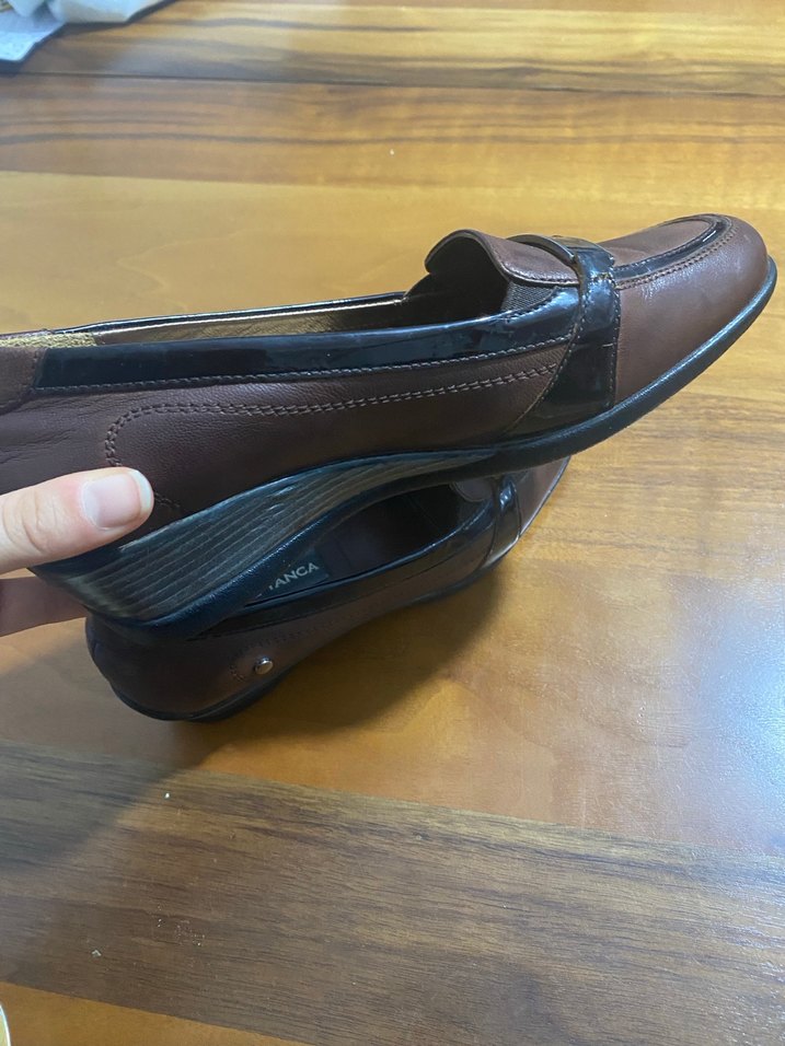 Kahverengi Kadın Klasik Dolgu Topuklu Ayakkabı - Görsel 3