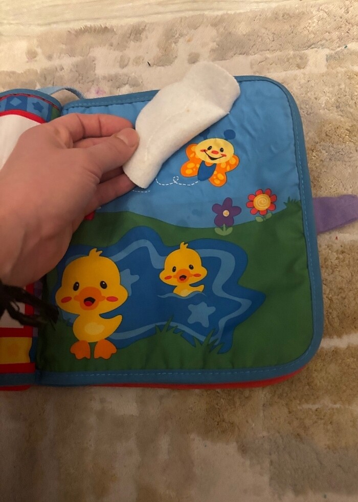 Fisher price sesli bez kitap - Görsel 5