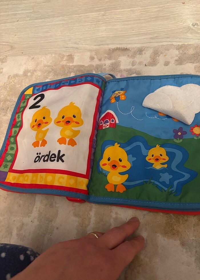 Fisher price sesli bez kitap - Görsel 4