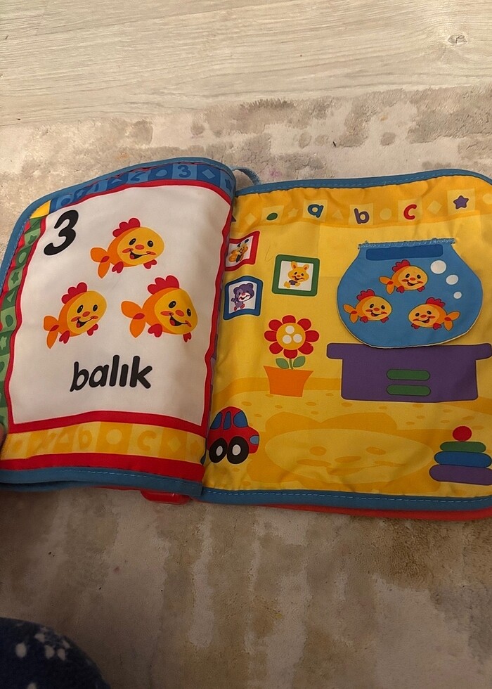Fisher price sesli bez kitap - Görsel 3