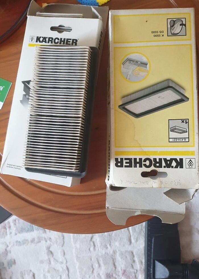 Karcher su hazneli elektrik süpürgesi  - Görsel 3