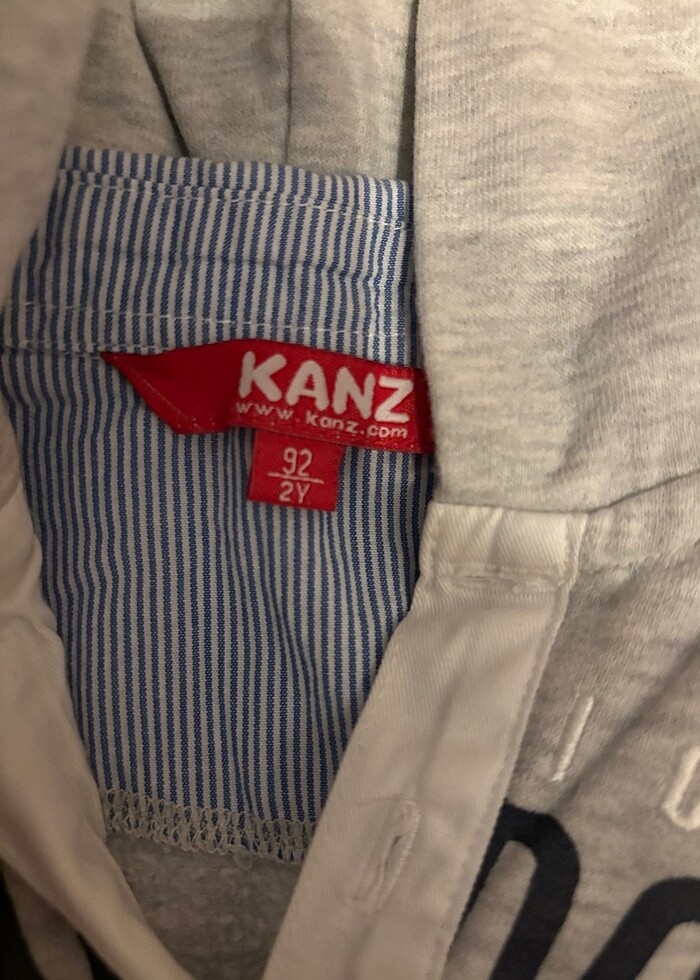 2 yas kanz marka sweat kapsonlu - Görsel 2