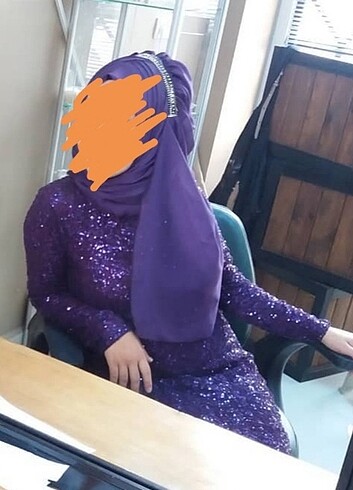 Kurdum payetli abiye