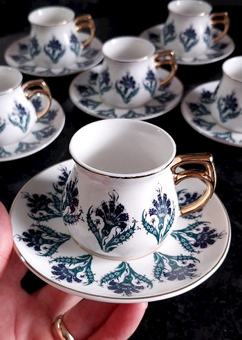 KARANFİL FINCAN TAKIMI - Görsel 2