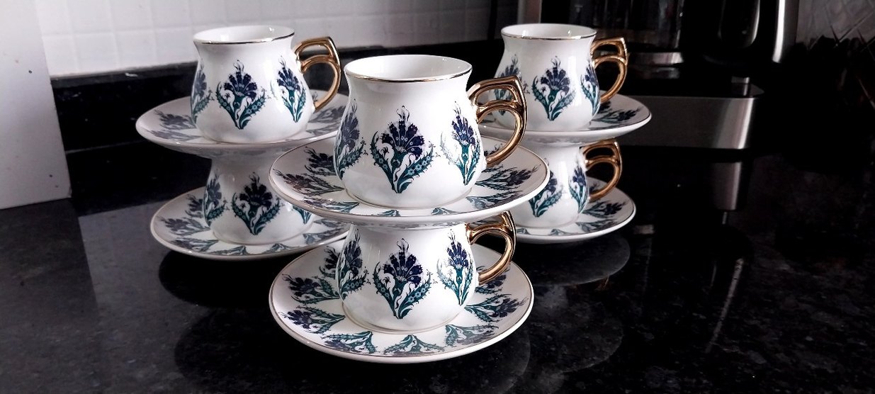 KARANFİL FINCAN TAKIMI - Görsel 3