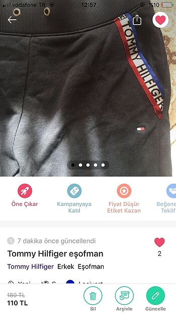 Tommy hilfiger eşofman