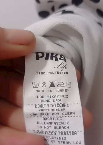 Puantiye Desenli Midi Boy Kolsuz Elbise - Görsel 2