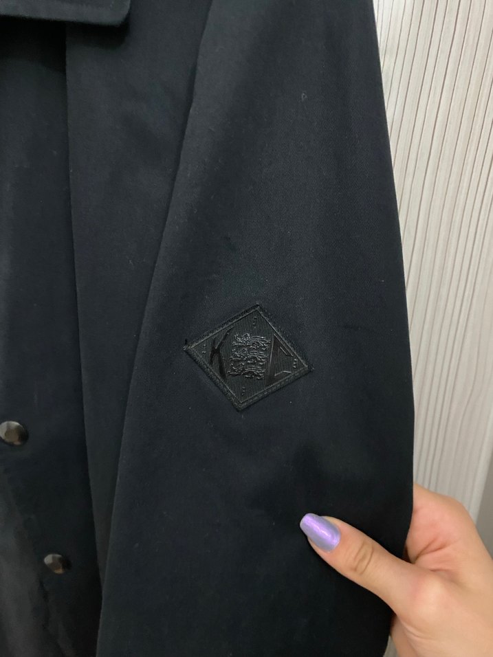 Siyah Düğmeli unisex Ceket - Görsel 4