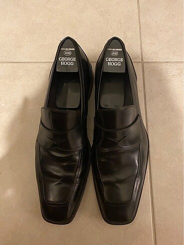 Massimo dutti Siyah Deri 43 numara ayakkabı