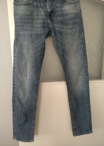 Erkek Mavi Normal Boy Denim Pantolon