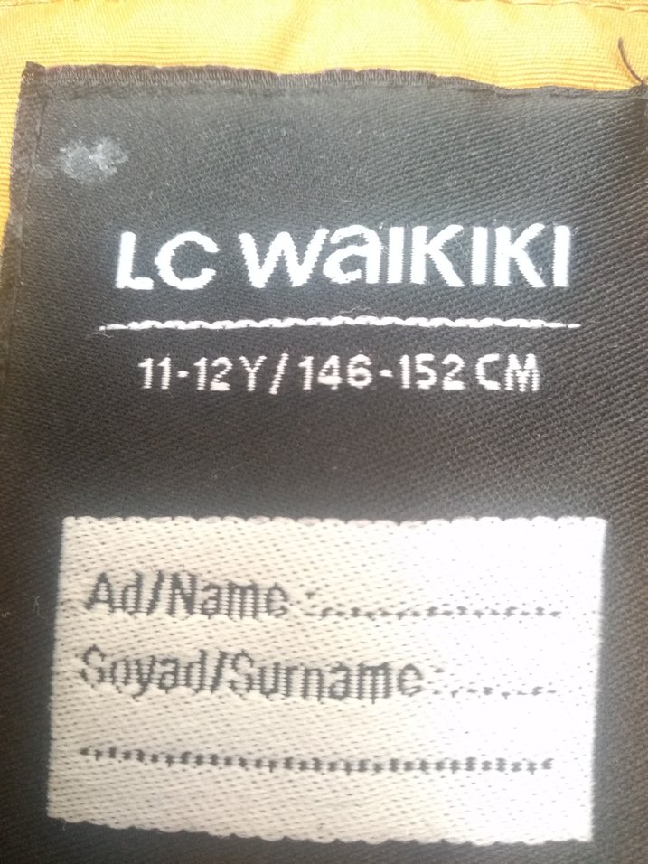 Kapüşonlu, Fermuarlı Erkek Çocuk hardal sarısı Ceket - Görsel 4