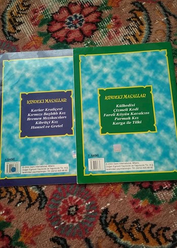 En Güzel Dünya Masalları Mavi ve Yeşil Kitaplar - Görsel 2