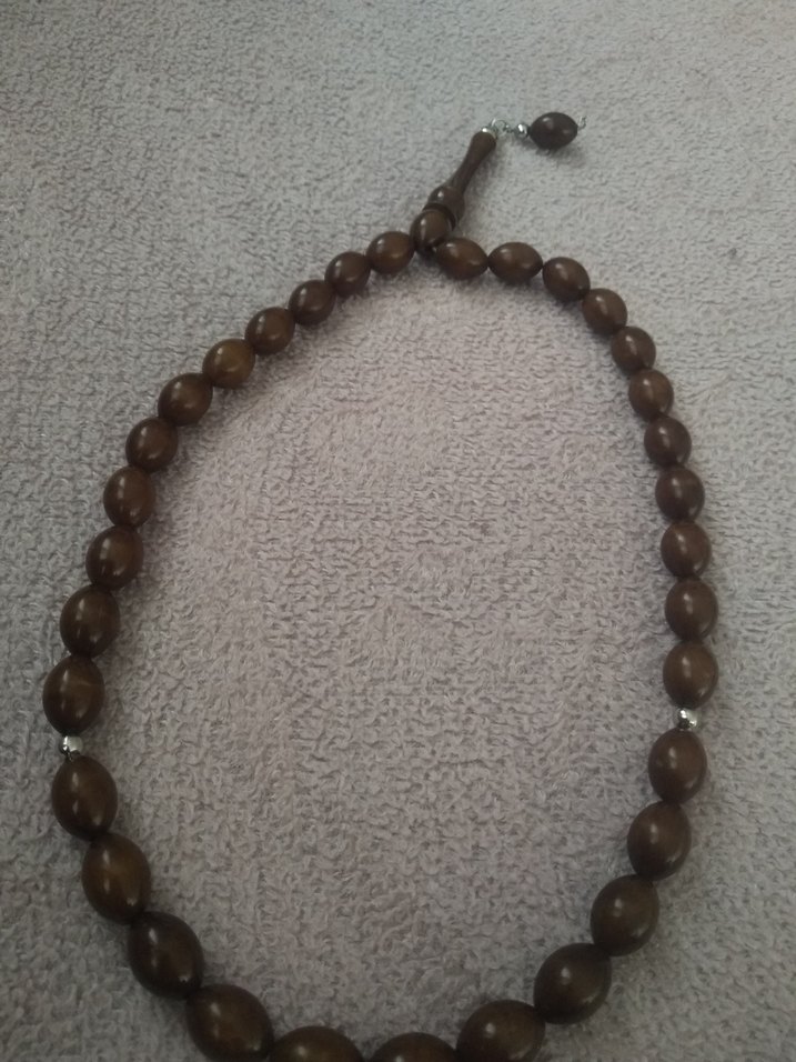 Kahverengi Erkek Tesbih Boncukları - Görsel 2