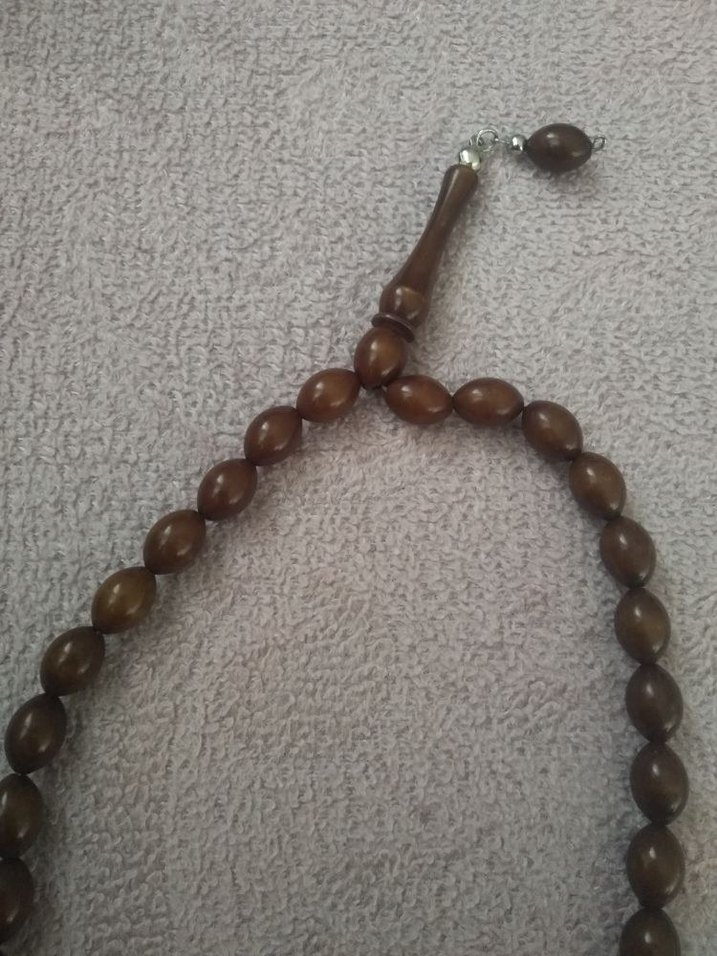 Kahverengi Erkek Tesbih Boncukları - Görsel 3