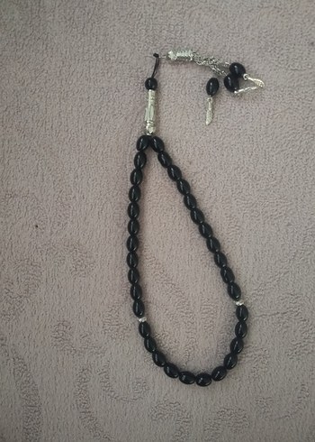 Siyah Gotik Erkek Tesbih - Görsel 2