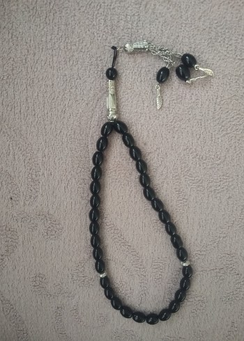 Siyah Gotik Erkek Tesbih - Görsel 4