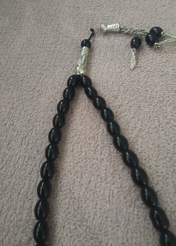 Siyah Gotik Erkek Tesbih - Görsel 3