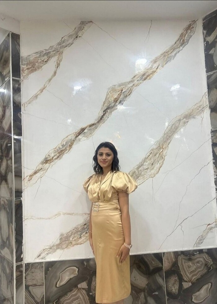 Taşlı  elbise - Görsel 3