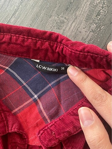 LC Waikiki LCW marka kadife gömlek