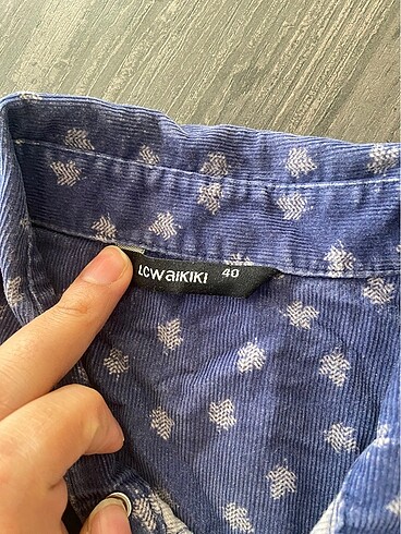 LC Waikiki LCW Kadife gömlek