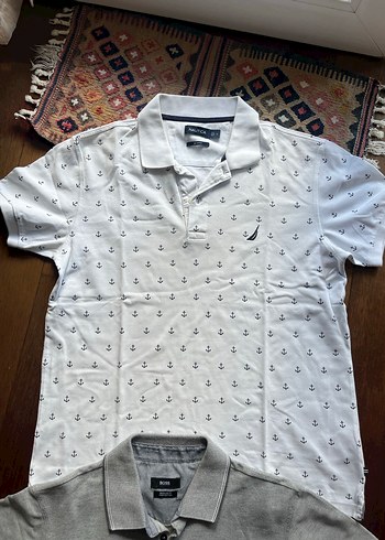 Gri Pamuklu Erkek Polo Tişört - Görsel 3