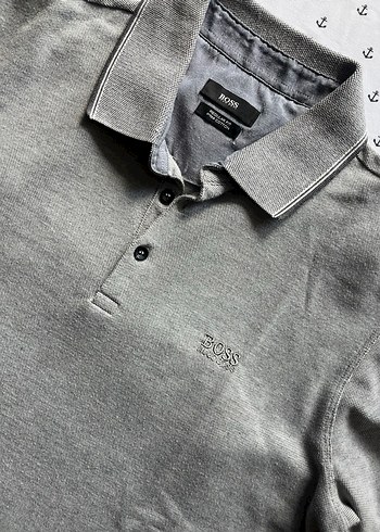 Gri Pamuklu Erkek Polo Tişört - Görsel 6