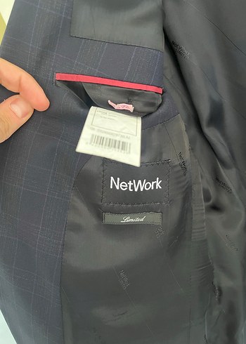 NETWORK TEK CEKET-Gri Erkek - Görsel 3