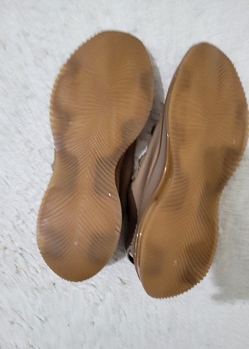 Bej erkek Spor Ayakkabı  air tabanlı - Görsel 3