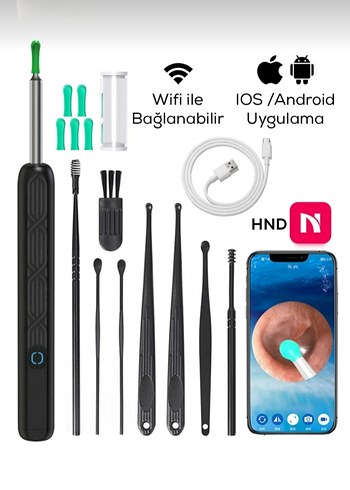 Kablosuz Kulak Temizleme Kamerası - Görsel 6