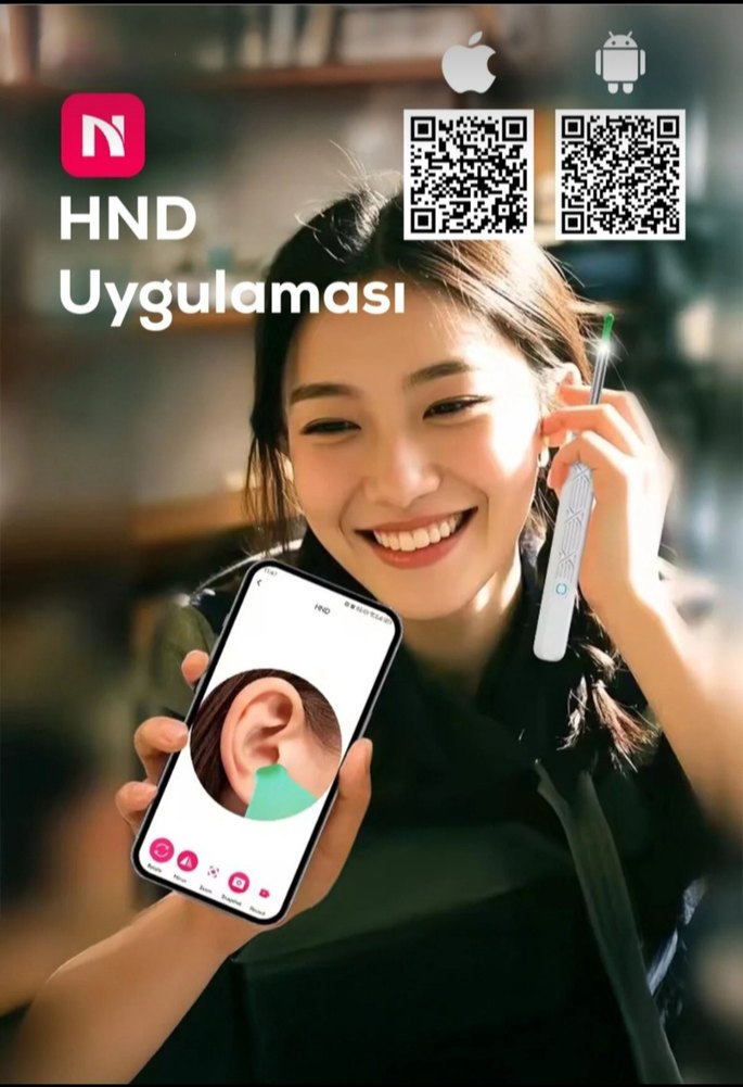 Kablosuz Kulak Temizleme Kamerası - Görsel 5