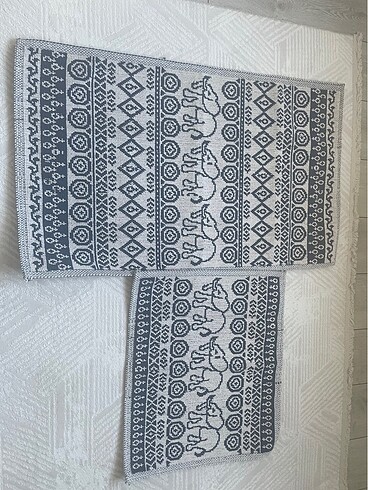 Beden mavi Renk Banyo paspası kullanılmamıştır