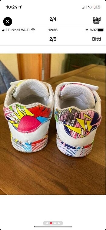 Bennetton spor ayakkabı - Görsel 2