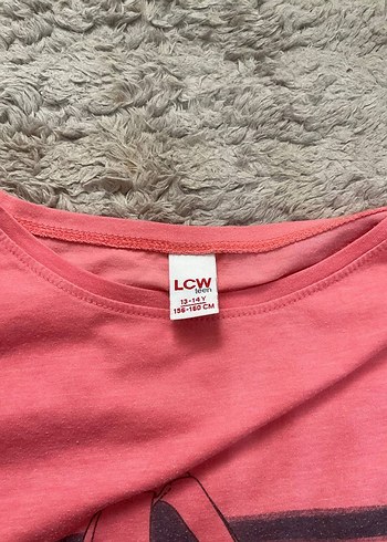 LC Waikiki Pembe Uzun Kollu Kız Tişörtü