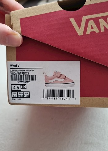 Kız Çocuk Pembe Vans Spor Ayakkabı - Görsel 4