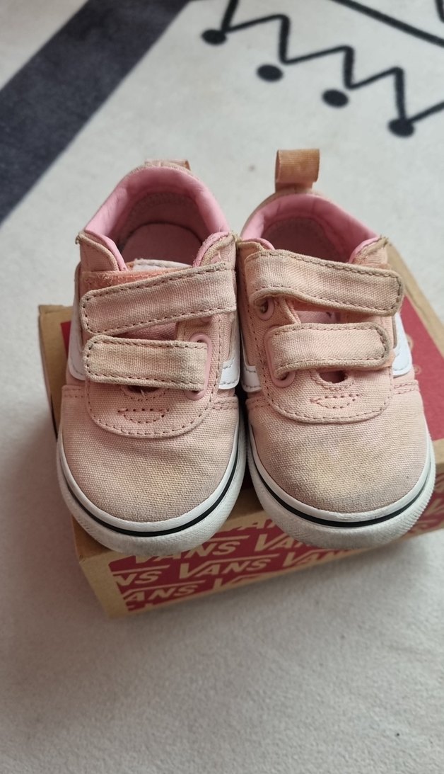 Kız Çocuk Pembe Vans Spor Ayakkabı - Görsel 2