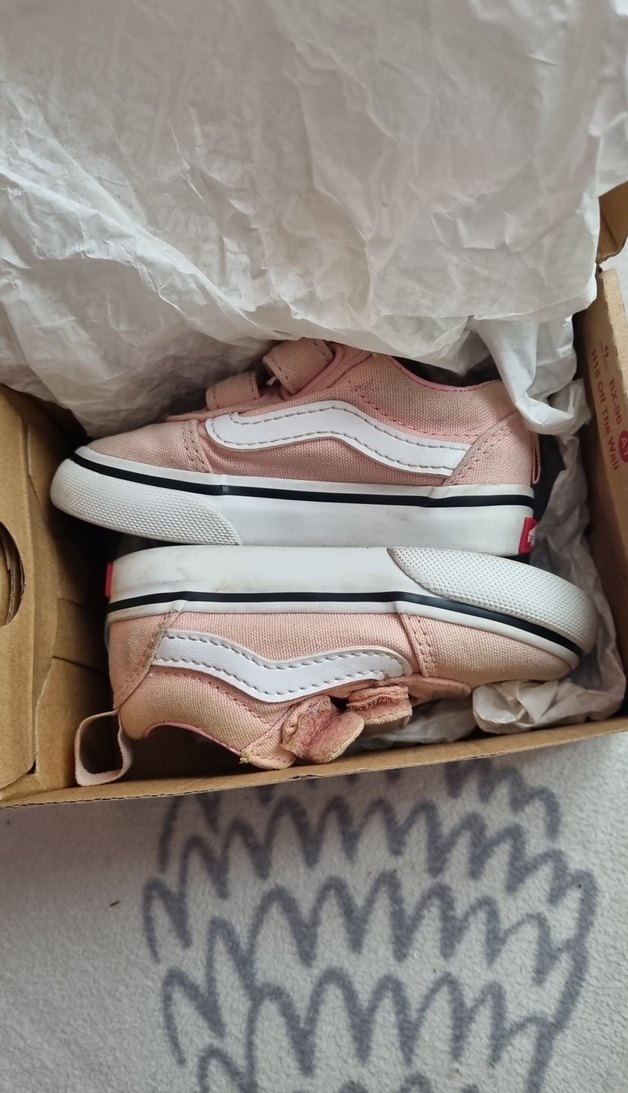 Kız Çocuk Pembe Vans Spor Ayakkabı - Görsel 5