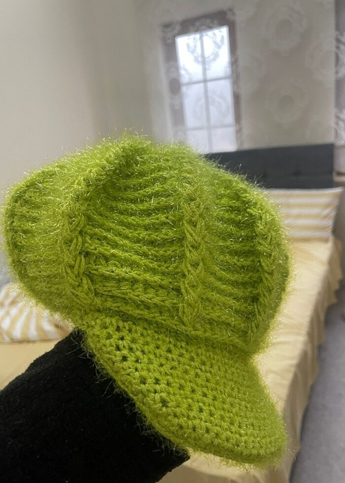 Bayan cocuk sapkasi - Görsel 3