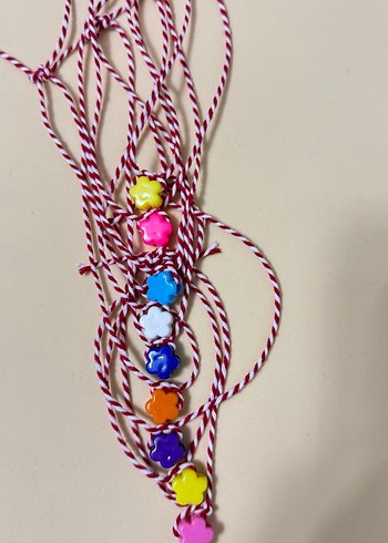 9 adet Yonca Boncuklu Marteniçka Bileklik - Görsel 2