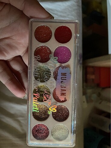 Glitter far paleti