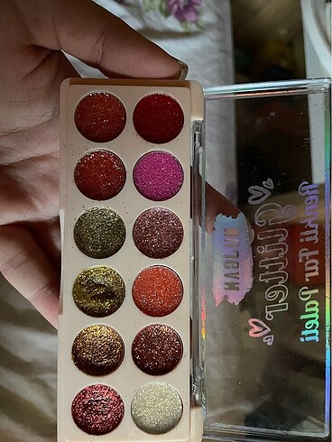 Diğer Glitter far paleti