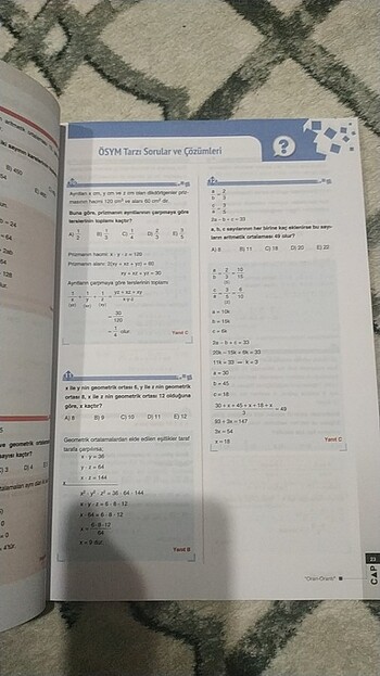  Beden Renk Konu anlatımlı soru Bankası 
